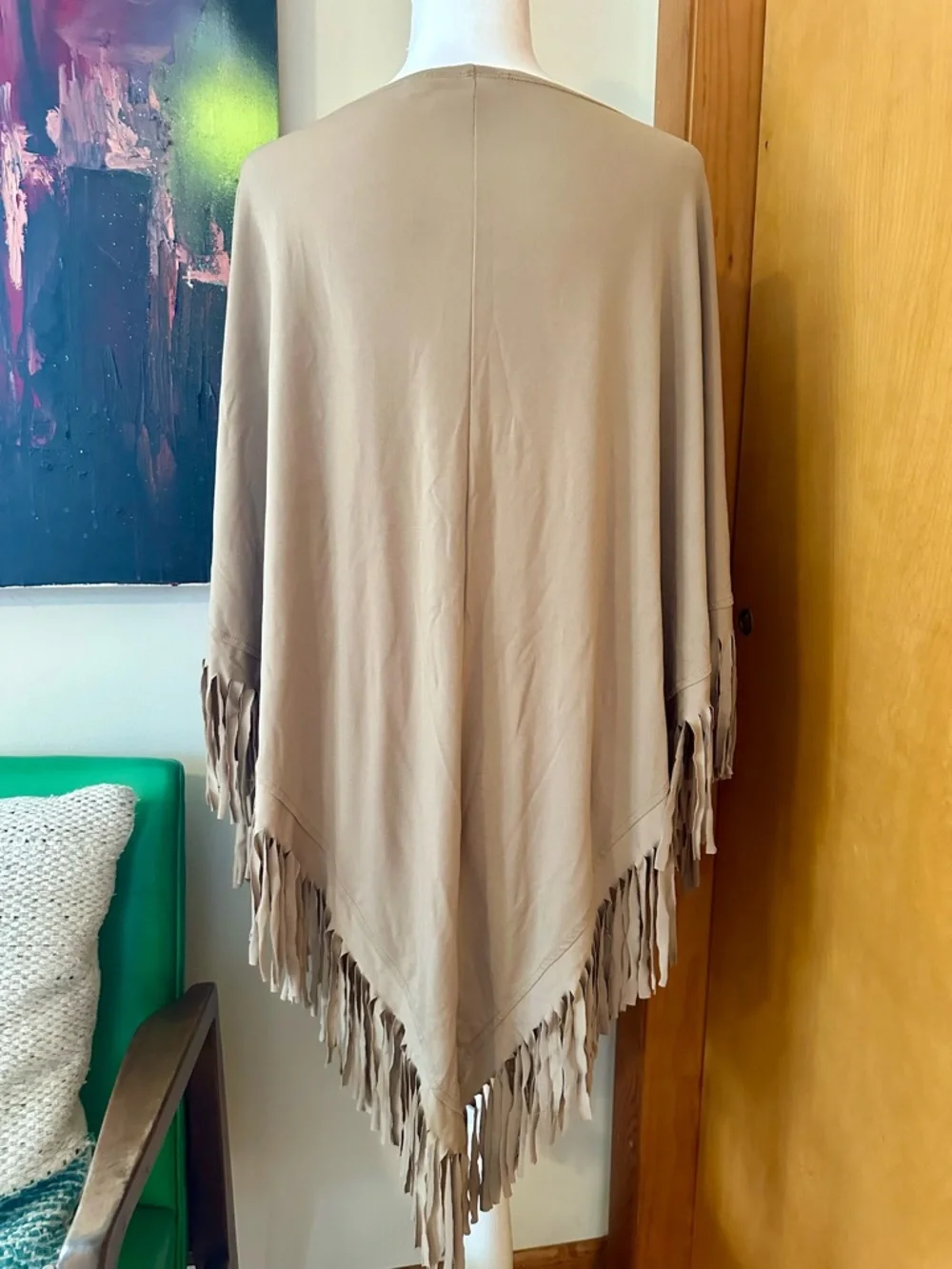 Attitudes by Renee Tan Fringe Poncho Cover